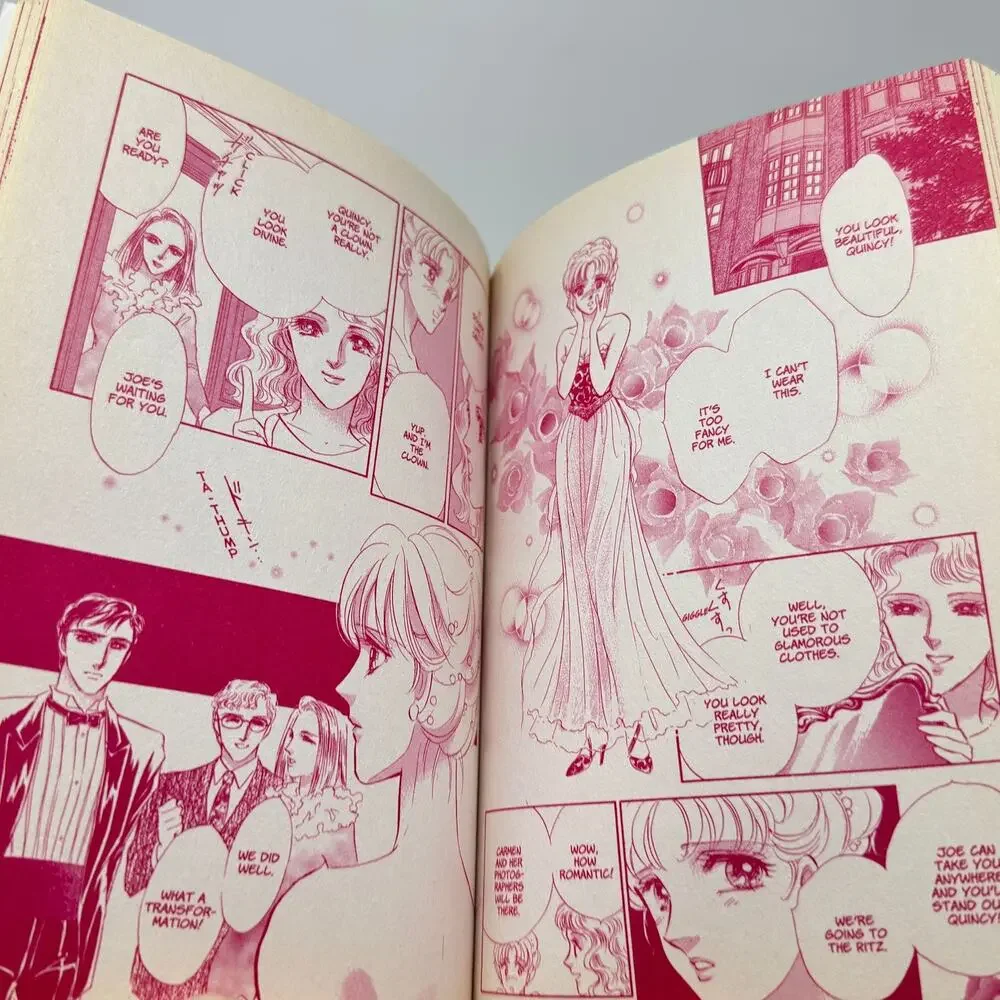 Set of 2 Harlequin Pink Idol Dreams & Violet Response Manga Josei Romance Comic